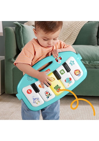 Hwy49 Fisher-price Neşeli Hayvanlar Piyanolu Jimnastik Merkezi