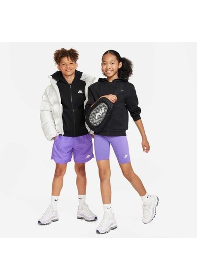 Nike K Nsw Club Flc Hd Fz Ls Lbr Siyah Erkek Çocuk Sweatshirt Fd3004-010