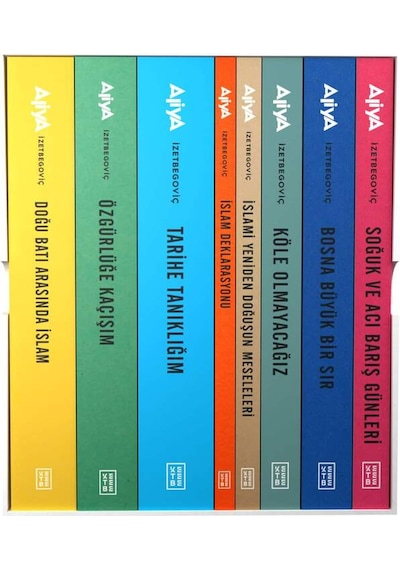 Ketebe Aliya İzetbegoviç Kutulu Set 8 Kitap