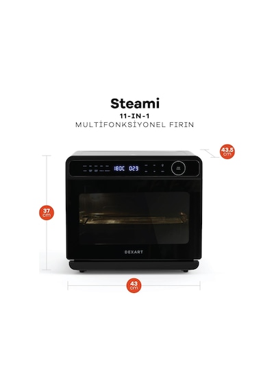 Dexart Steami 11-in-1 Multifunctional Buharlı Fırın