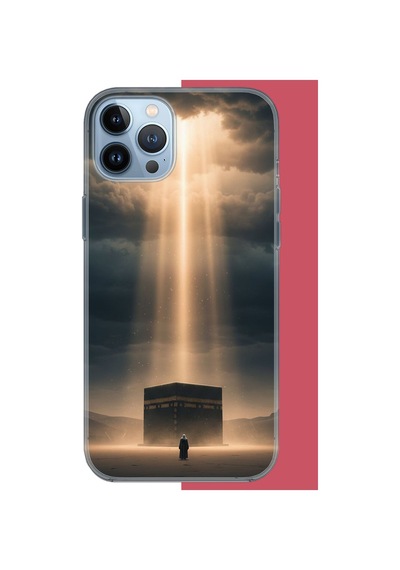 Apple iPhone 13 Pro Max Uyumlu Kabe2 Uv Baskılı Silikon Kılıf Renkli