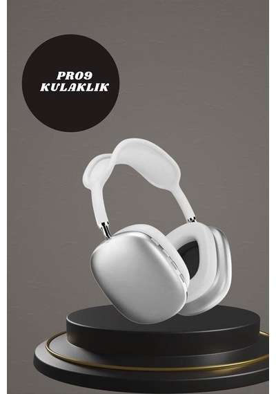 Kulak Üstü P9 Kablosuz Bluetooth Kulaklık Ve 7 Kordonlu Akıllı Saat Standart