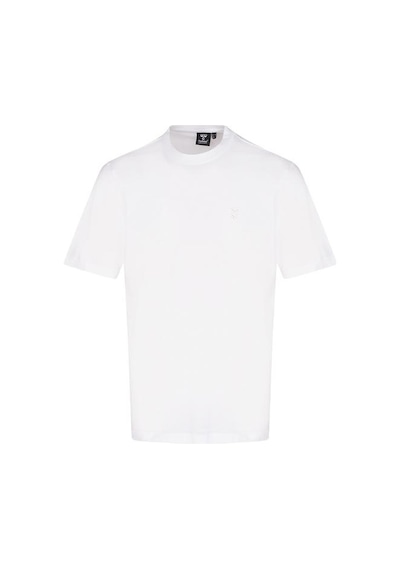 Hummel Erkek Tişört T-pulse Co Regular Beyaz