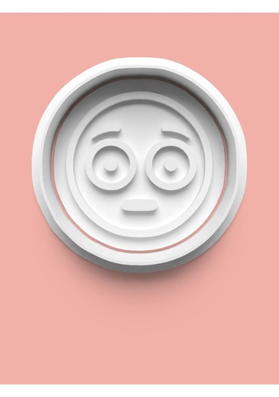 Emoji Surat Kurabiye Kalıbı Ve Şeker Hamuru Kalıbı 0017-1