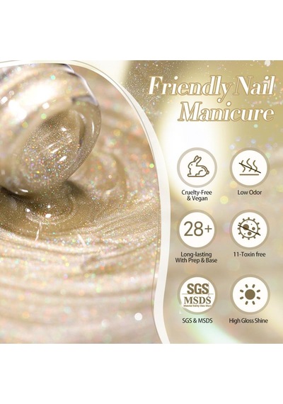 Born Pretty 10ml Rainbow Water Light Kedi Gözü Kalıcı Oje Rw05 59708