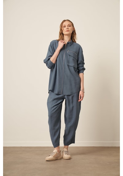 Ftz Women Kadın Modal Takım İndigo 31036 Indigo