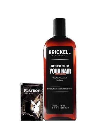 Brickell Erkeklere Özel Antibeyaz Saç Sakal Şampuanı Snmp20022 Brickell 237 Ml + Yanında Jel