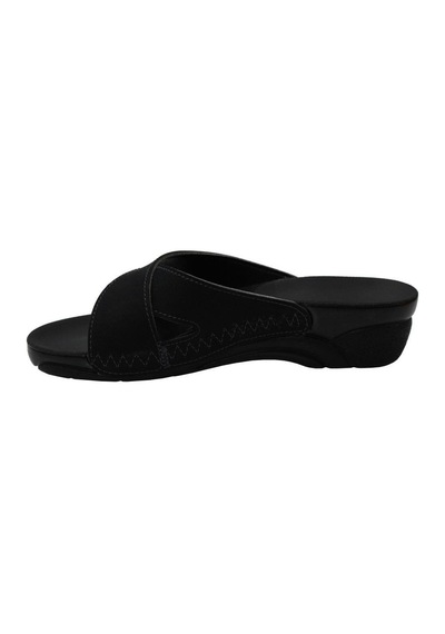 Ceyo Venedik-9 Siyah Ortapedik Bayan Terlik & Sandalet