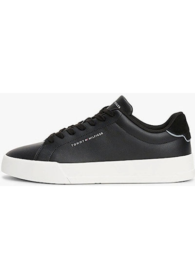 Tommy Hilfiger Th Court Lth Detaıl Ess Siyah