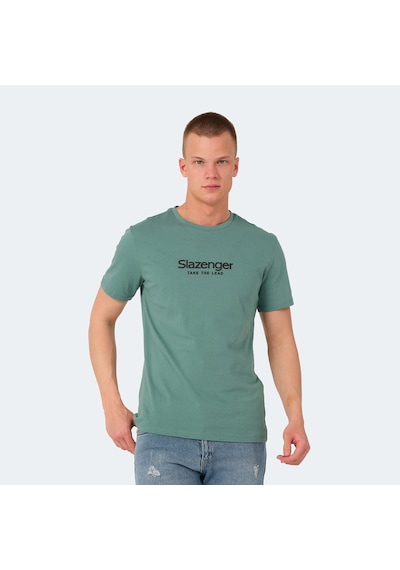 Slazenger VOITTO Erkek  Su Yeşili Tişört