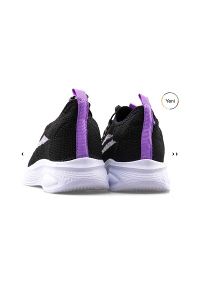 Papucumun Dünyası Tutinom Triko Çoraplı Lastik Bağcıklı Sneaker Çocuk Ayakkabısı Siyah - Lila Papucumun Dünyası Tutinom Triko Çoraplı Lastik Bağcıklı Sneaker Çocuk Ayakkabısı Siyah - Lila