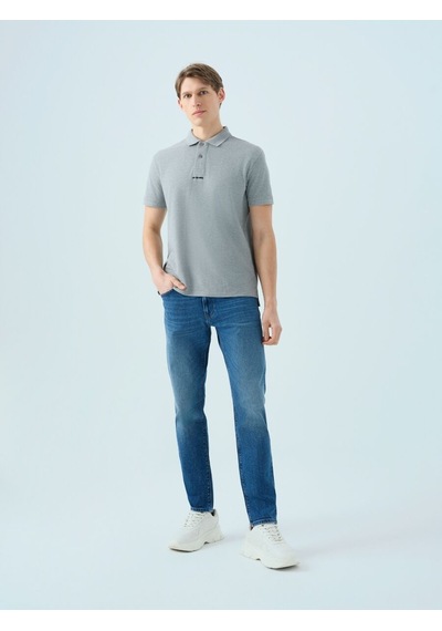 LOFT Regular Fit Erkek Polo K.kol Lf2036745 Q1.v1 Gri Melanj