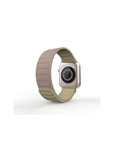 Apple Uyumlu  Watch  10 Serisi 46mm Redclick Krd-122 Silikon Manyetik Hafif Kordon Kayış