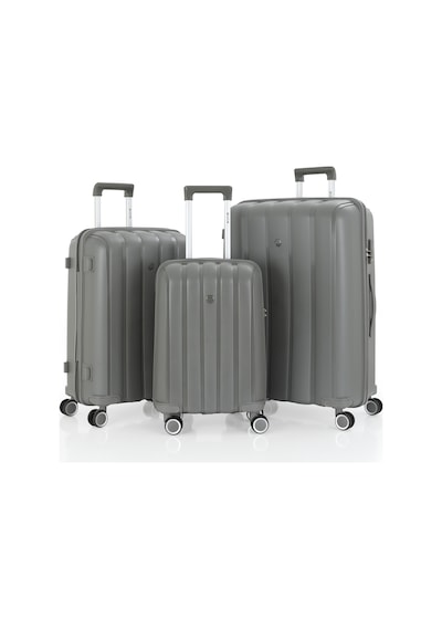Mçs Üçlü Polipropilen Valiz Seti V305 S18y100033-set 00006 Gri