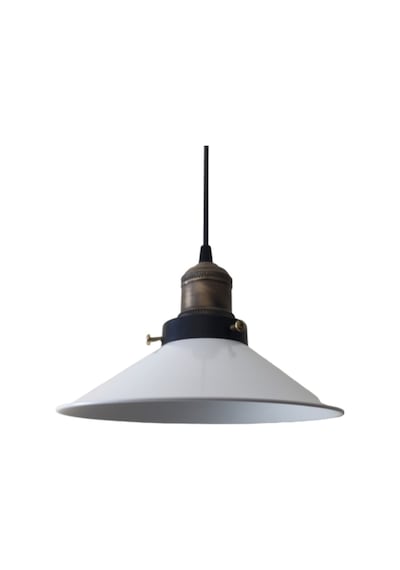 Retro Beyaz Metal Sarkıt Avize 23 Cm (536637847)
