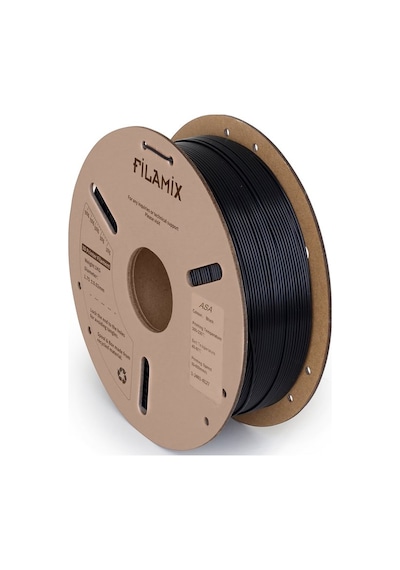Filamix Asa Filament Siyah 1.75mm 1kg Uv Dayanımlı - Urhanshop Gönderimli
