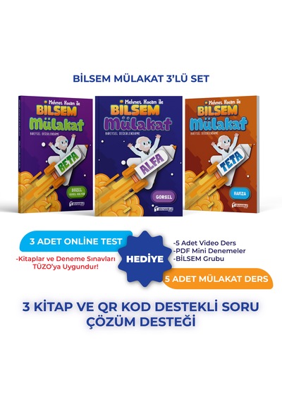 Bilsem Mülakat 3'lü Set