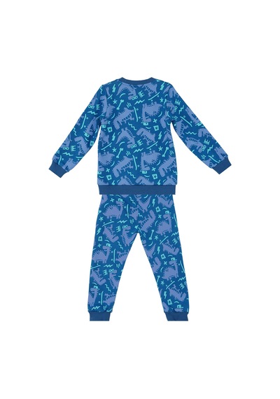 Denokids Dino Park Erkek Çocuk Eşofman Takım Renkli Çok Renkli