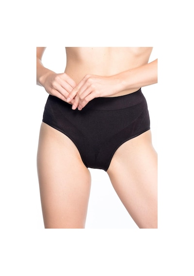 Siyah Mı Emay 7025 Düşük Bel Slip Korse Siyah