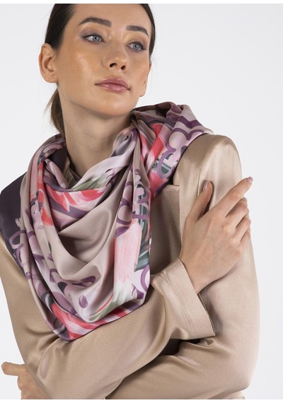 Eşarp 145 cm - 0019145 Çok Renkli
