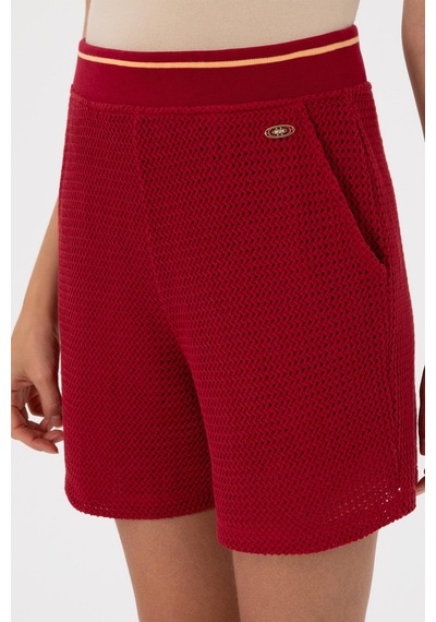 U.S. Polo Assn. Us. Polo Assn. Kadın Şort Bordo