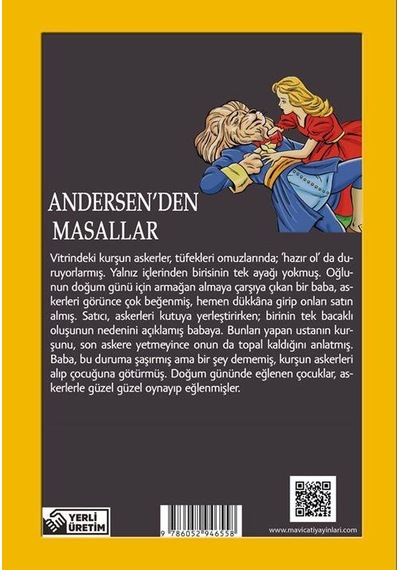 Andersen’Den Masallar - Hans Christian Andersen - Maviçatı Yayınl