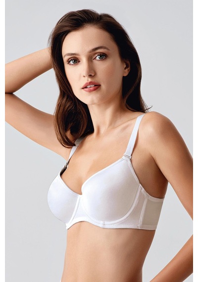 New Bra Kadın B Kap Desteksiz Sütyen Ekru 7900 Ekru