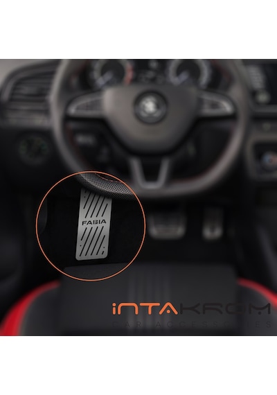 Skoda Fabia Krom Ayak Dinlendirme Pedalı - 2018 Ve Üzeri