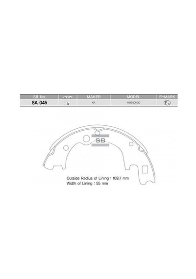 Hı-q Fren Pabuc Balata Arka 220,6x56,3 Mm Hyundaı H100 2.5 D Kamyonet 2004- / Kıa K2500 2.5 2003- / K2500 2.7 Cıft Teker 1993-/ Mazda E 2200 Sr2 2.2 Hı-q Fren Pabuc Balata Arka 220,6x56,3 Mm Hyundaı H100 2.5 D Kamyonet 2004- / Kıa K2500 2.5 2003- / K2500 2.7 Cıft Teker 1993-/ Mazda E 2200 Sr2 2.2