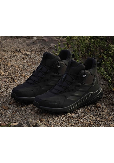 Adidas Terrex Anylander Mıd Lea Cp Erkek Trekking Bot Ve Ayakkabısı Kh8875 Siyah