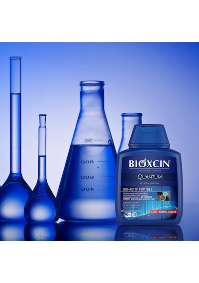 Bioxcin Quantum Şampuan Kuru Ve Normal Saçlar İçin 3x300 Ml Dökülme Ve İncelme Karşıtı Bio-act