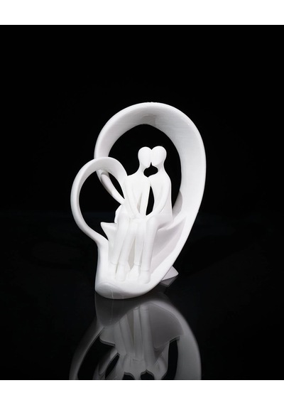 Sessiz Aşkın Zarafeti – Modern Aşıklar Biblosu (18 cm)