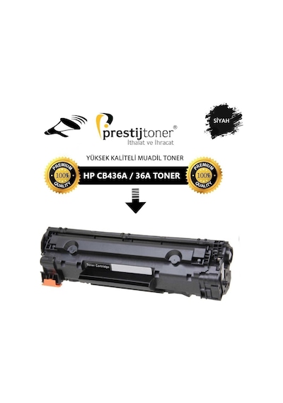 Hp 36A - Cb436A / M1120 / M1522 / P1505 Uyumlu Toner 2.100 Sayfa 438619403