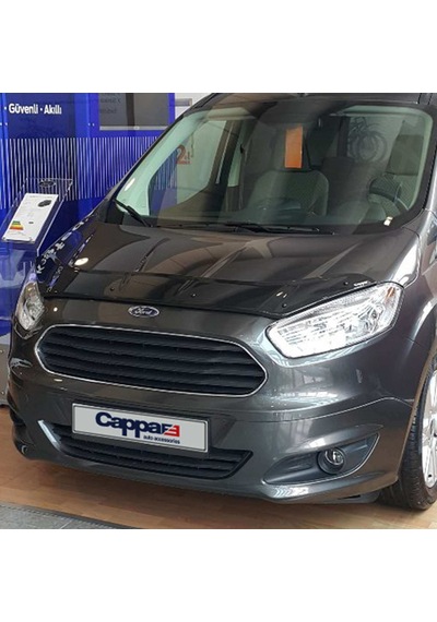 Cappafe Ford Courier Ön Kaput Koruyucu Rüzgarlık 4Mm Abs 2014-
