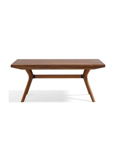 Bosco Pahlı Ahşap Mutfak Masası 100x180 Ceviz