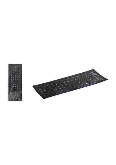 Klavye Stıcker Tuş Takımı Türkçe F Siyah Hdx8259 Çok Renkli