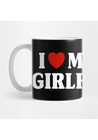 I Love My Hot Gf Kupa Bardak Çok Renkli