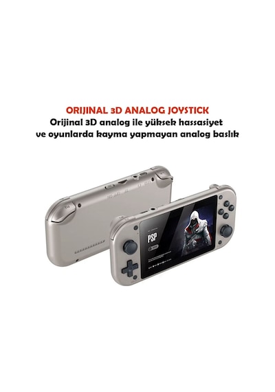 M17 4.3inç Psp Ve Playstation 1 Oyun Yüklü 10000+ Oyunlu Retro Arcade Oyun Konsolu