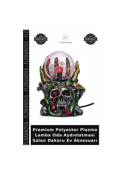 Premium Polyester Plazma Lamba Oda Aydınlatması Salon Dekoru Ev Aksesuarı Çok Renkli