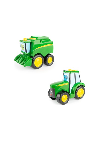 John Deere Fonksiyonlu Traktör Johnny ve Biçerdöver Corey 37910
