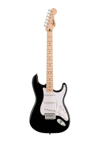 Squier Sonic Stratocaster Akçaağaç Klavye Wpg Black Elektro Gitar