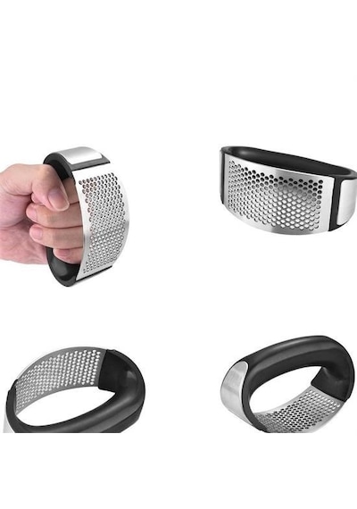 Buffer Sarımsak Ezici Paslanmaz Çelik Garlic Press