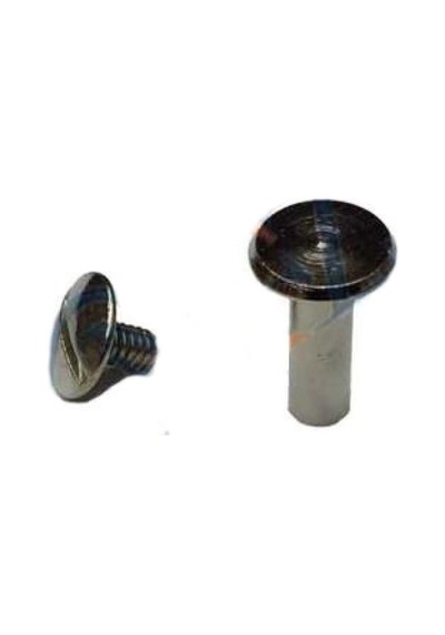 Cilt Menü, Katalog, Kartela Vidası, 6 Mm - Nikel, 1 Adet Çok Renkli