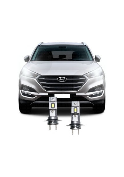 Megamarket06 Hyundaı Tucson 2018-2020 Led Kısa Far Ampulü H7 Mini Led 2'li Set