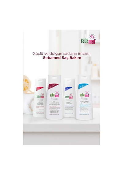 Sebamed Şampuan 400ml Hergün Kullanım 4 Lü Set