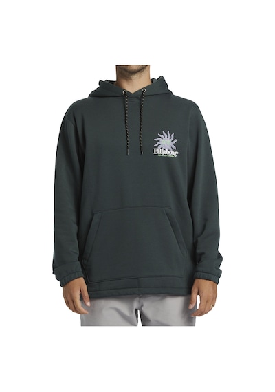 Billabong Compass Erkek Kapüşonlu Sweatshirt Yeşil Yeşil