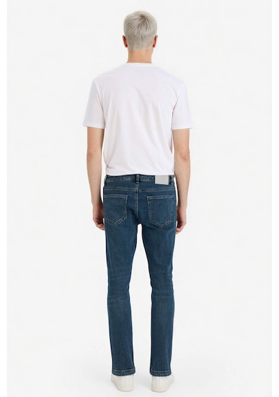 Defacto Pedro Slim Fit Dar Kalıp Normal Bel Dar Paça Jean Pantolon F9777ax26spnm34 Mavi-nm34 Defacto Pedro Slim Fit Dar Kalıp Normal Bel Dar Paça Jean Pantolon F9777ax26spnm34 Mavi-nm34