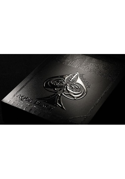 Mpc Aqua Black Invisible Premium Oyun Kağıdı İskambil Kartları Destesi