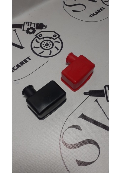 Svticaret 2 Adet Akü Kutup Başı Koruma Lastiği Takım Set Kutup Kutup
