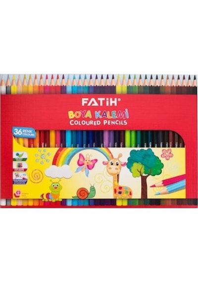 Fatih Kuru Boya 36lı Çok Renkli